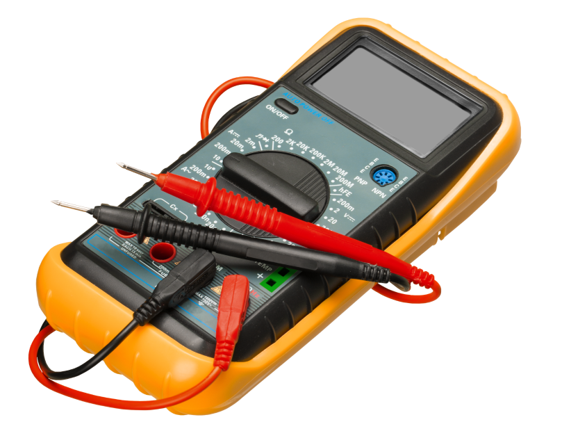 Digital multimeter measuring output current