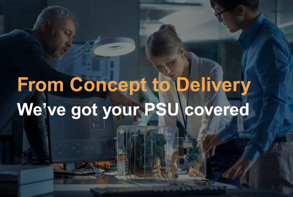 Engineers designing Early PSU specification